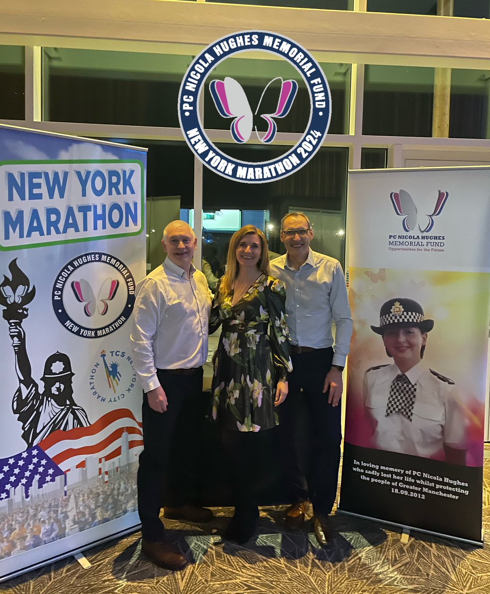 A couple of Team New York 2024 doing a fantastic job at the <a href="/NicheRMS/">Niche Technology Inc.</a> conference dinner!! #newyorkmarathon2024 🗽🏃🏻‍♀️🏃‍♂️