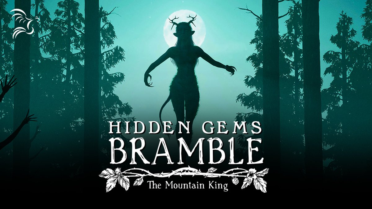 Join us for a new episode of Hidden Gems in just under an hour as @RexiconJesse and @PrettyGrimGames check out Bramble: The Mountain King. Watch: youtube.com/watch?v=tjGH-j… Presented by The White Vault - An Indie Horror Podcast @WhiteVault.