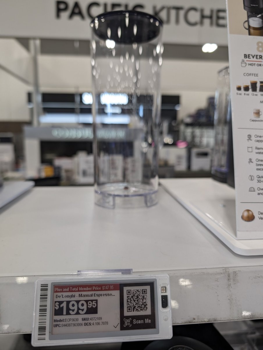 Well played <a href="/bestbuy/">Best Buy</a> $200 for a manual espresso machine! Aka a water holder!