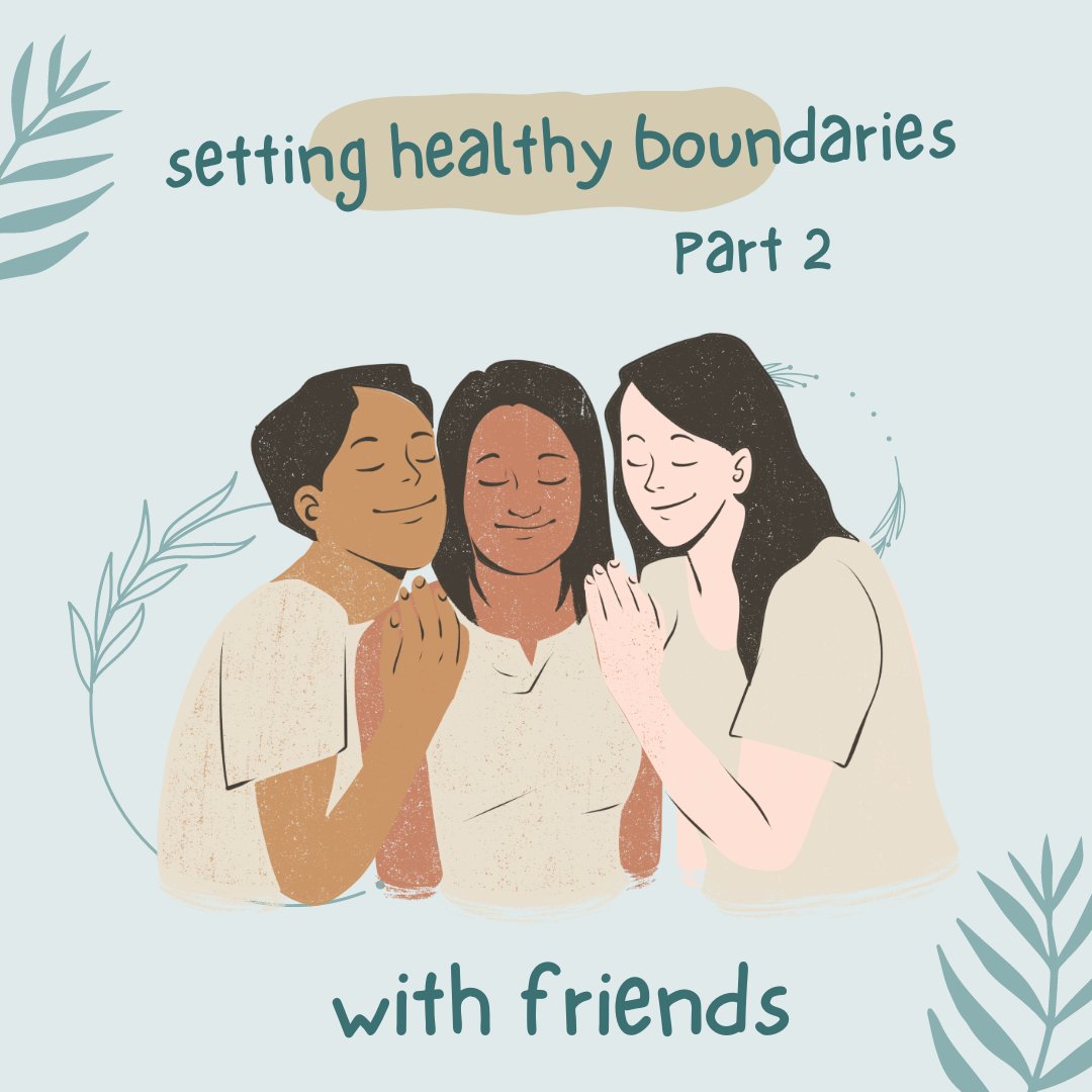 TeenHelp's tweet image. Setting boundaries with friends doesn&apos;t mean pushing them away. It&apos;s about maintaining a balance between your own needs and the needs of your friends. Reflect on your needs, communicate them openly and honestly, and be open to negotiation and compromise.

#healthyboundaries