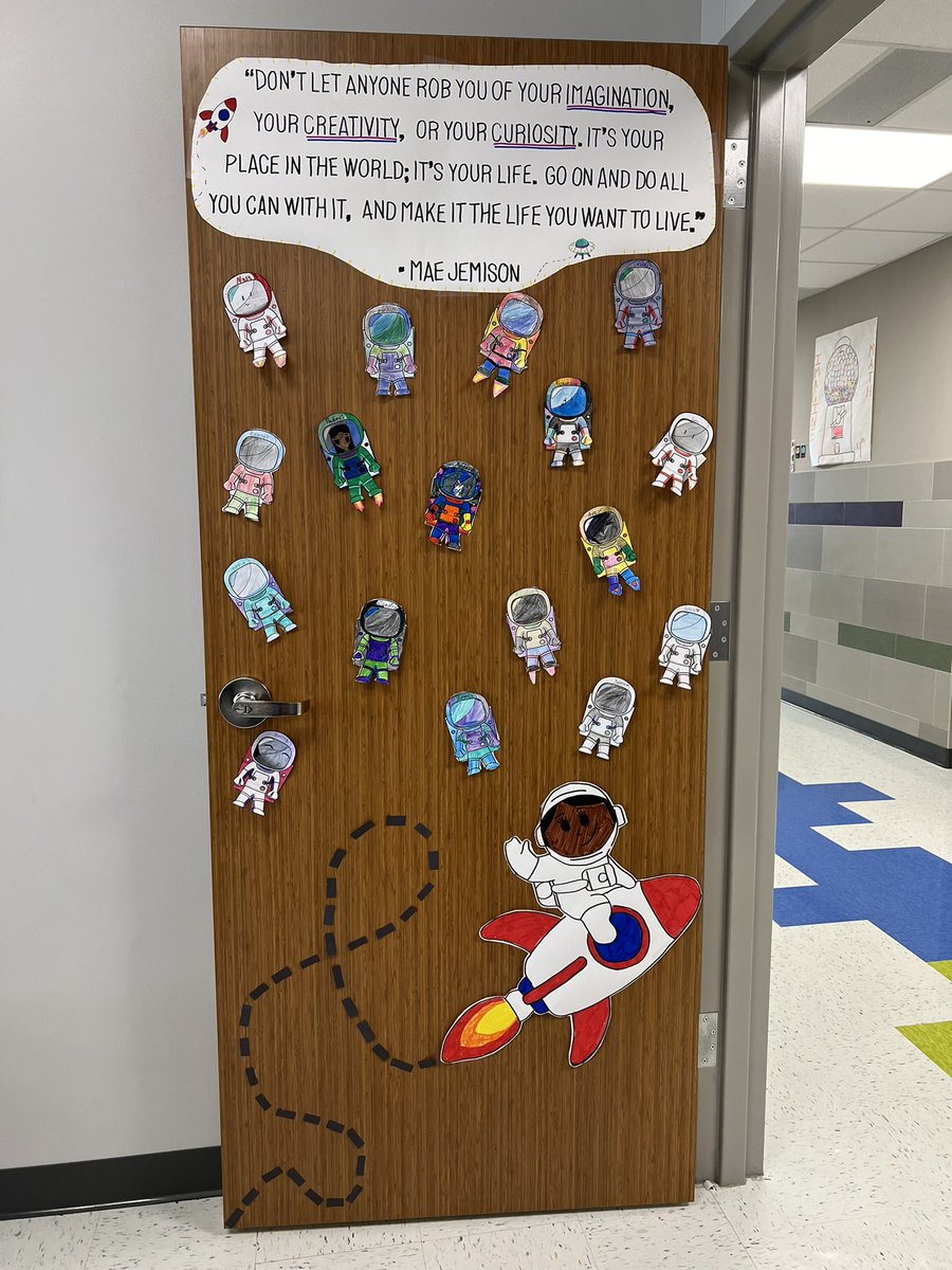 MrsBurkham's tweet photo. “Don’t let anyone rob your imagination, your creativity, or your curiosity. It’s your place in the world; it’s your life. Go on and do all you can with it, and make it the life you want to live.” - Mae Jemison 🚀💜 https://t.co/9MswOIn37t