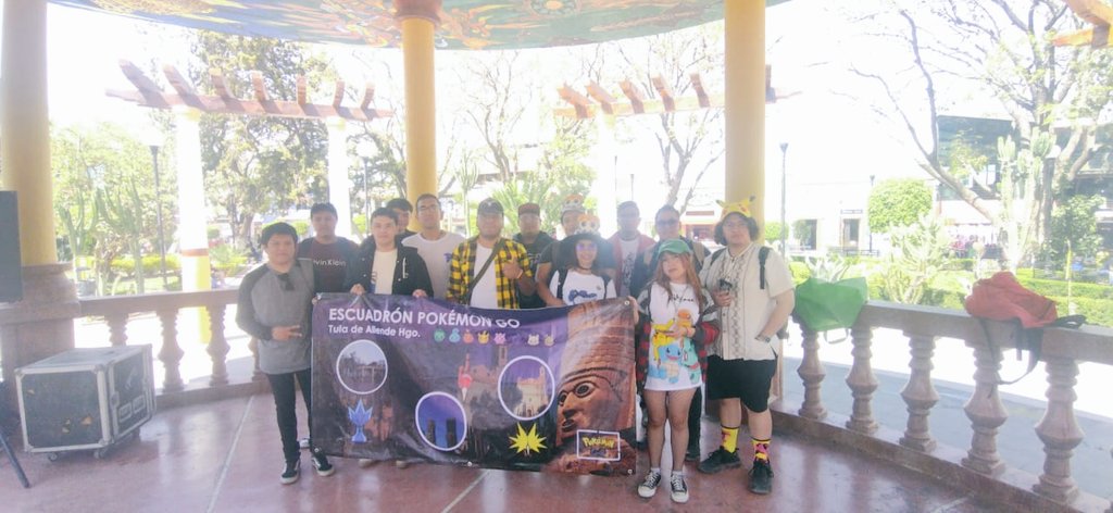 JesusSal104's tweet photo. El go tour nos dejó cosas maravillosas pero sobre todo las bases de una maravillosa comunidad en Tula #PokemonGOTour #PokemonGo #Pokemon #TuladeAllende https://t.co/VDXiXdhRPc