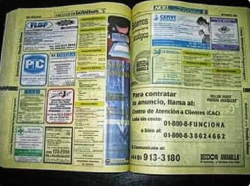 MarioAguilarMG's tweet photo. Antes así se pedían las pizzas y los taxis. https://t.co/dvtevCgFFg
