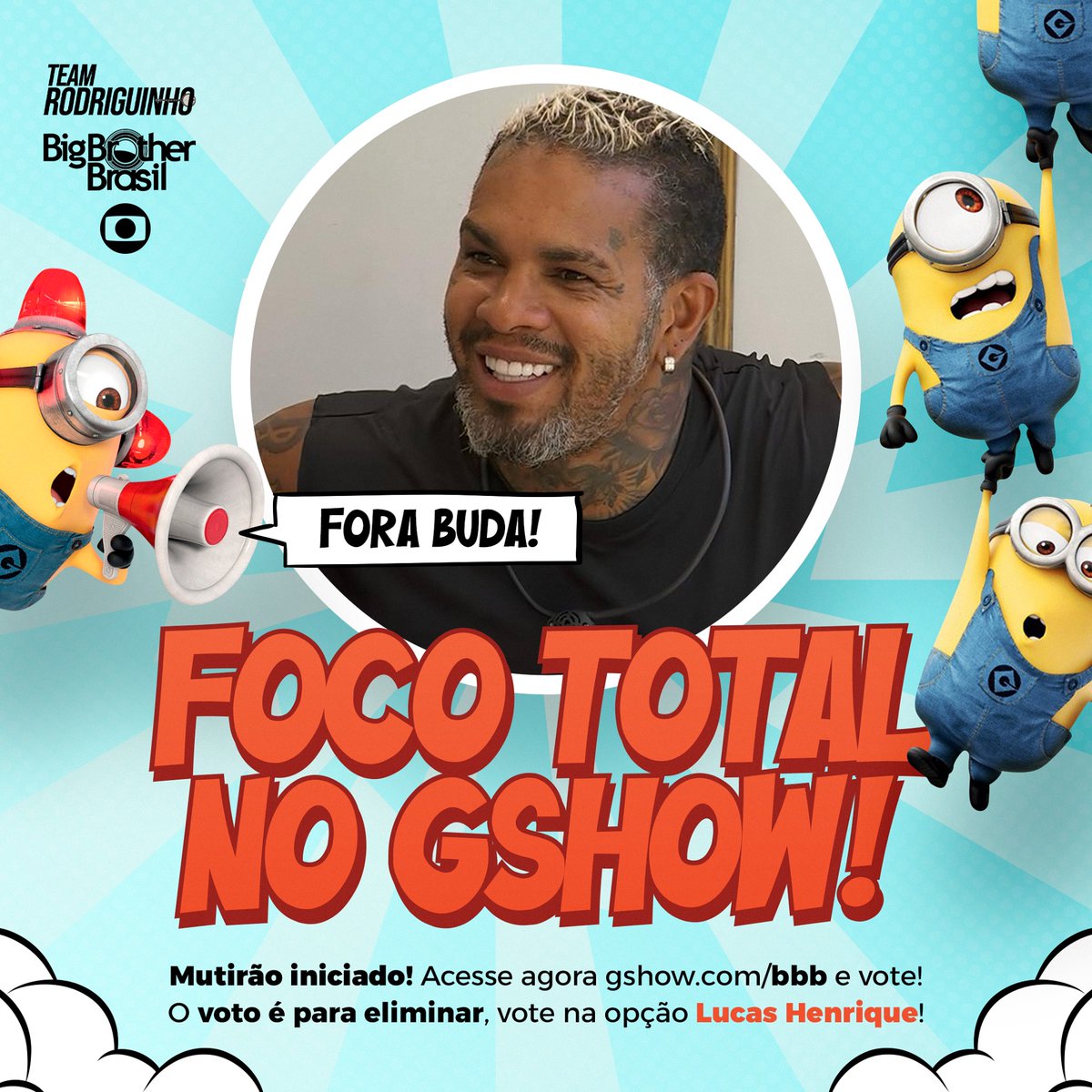 SigaRodriguinho's tweet photo. 🪕 MUTIRÃO ÚLTIMAS 24 HORAS INICIADO 🪕

🗳 A CADA 10 VOTOS, DEIXA UM EMOJI NESSE TWEET!

🎯 META: 1.000 VOTOS POR PESSOA! 

⏰ Enviem os votos até 02h.

💻 Link: https://t.co/TdiQ5o6q2e

🚨 O voto é para eliminar, então VOTEM no LUCAS https://t.co/DF0Xv6TyhE