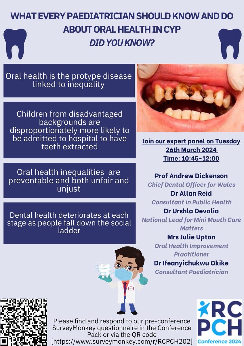 worldzico's tweet photo. .@RCPCHtweets @RCPCHPresident @ooshie101 @CDOWales @TheBDA @toothfairyblog. Time to meet the team behind the fantastic workshop on child oral health at RCPCH 24 conference. Join pre-conference conversation👉 https://t.co/M5ZltTkOhw https://t.co/3bB324YX6o