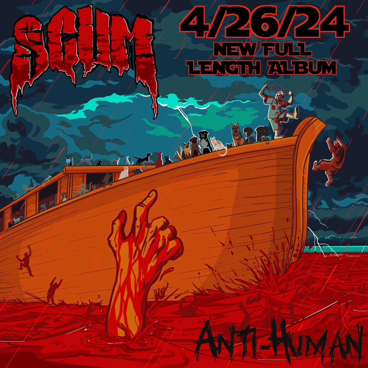 It's coming...can't wait to share this next installment in the gorehop saga with all of you! #LSP #Scum #Gorehop #Antihuman #Horrorcore #TeamSnuff #NewAlbum #NewMusicAlert