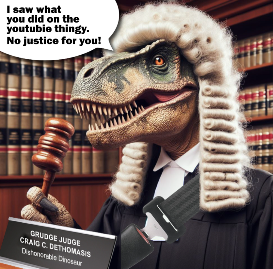 FormanLaw1's tweet photo. #BuckleUp Judge Craig Constantine DeThomasis. 
s/o @MeganFoxWriter https://t.co/h5850oID4Q