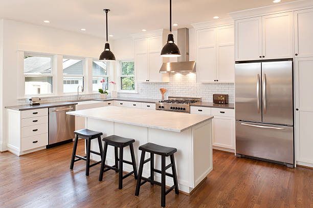 Illuminate the heart of your home with Centaur Home Renovation Services. Our kitchen remodeling combines innovative designs, quality cabinets, and stylish light fixtures. #KitchenInnovation #RemodelingExcellence