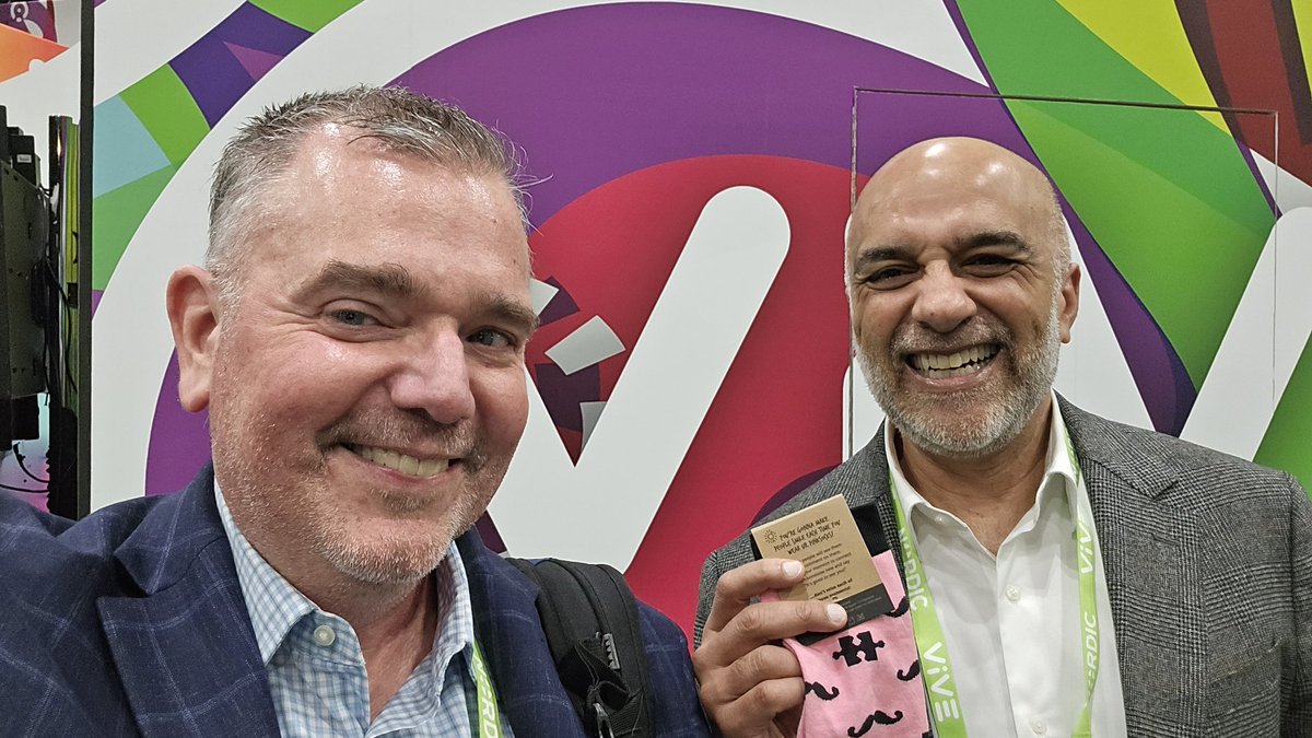 It is with great pleasure to welcome @mickytripathi1 to #pinksocks tribe!
A true visionary & superstar pioneering the future of nationwide #Interoperability for clinical data exchange simplifying connectivity w/#FHIR & #TEFCA
#ViVE2024 @flblue