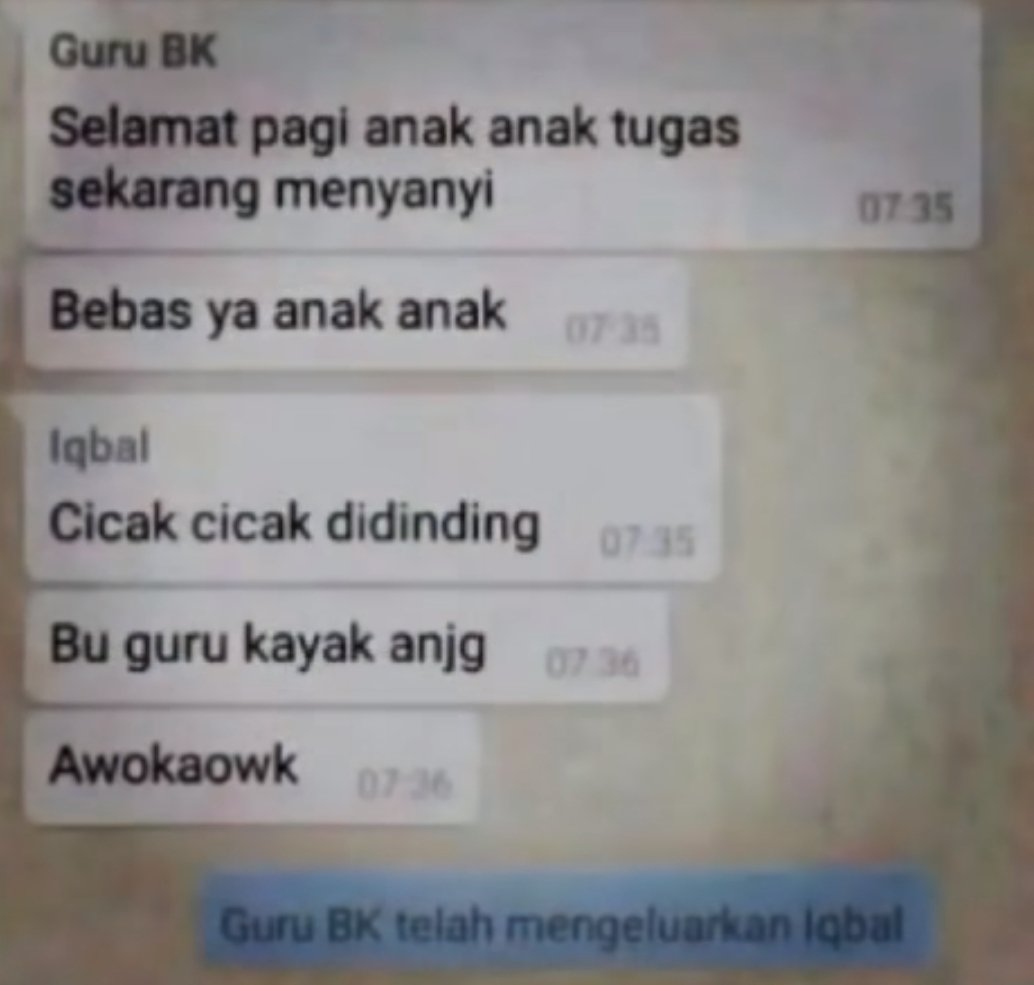 pinaaleee's tweet photo. Besoknya juga di keluarin dari sekolah🤣😭🤣🤣

Auto trauma masuk kelas🤣

- a Thread - https://t.co/XIC44zpZnV