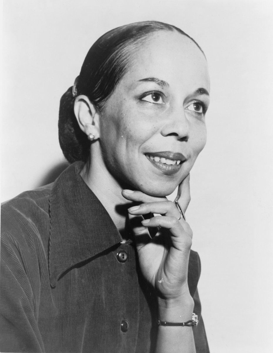 ArkansasNOIRE's tweet photo. [DAY 26] Janet Collins inspired a generation when she became a principal dancer at the Metropolitan Opera House. She broke color barriers when she danced in Aida in ‘51 &amp; again in the Met’s corps de ballet, making her its first Black prima ballerina. 

#OurNewsOurCultureOurTime https://t.co/CJhyiBALDo