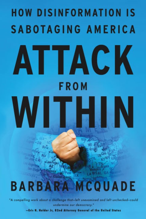 Sociology Dictionary (@sociodictionary) on Twitter photo New Book: "Attack from Within: How Disinformation Is Sabotaging America" by Barbara McQuade, published by Seven Stories Press <a href="/BarbMcQuade/">Barb McQuade</a> <a href="/7StoriesPress/">Seven Stories Press</a>
search.worldcat.org/title/14141697… New Book: "Attack from Within: How Disinformation Is Sabotaging America" by Barbara McQuade, published by Seven Stories Press <a href="/BarbMcQuade/">Barb McQuade</a> <a href="/7StoriesPress/">Seven Stories Press</a>
search.worldcat.org/title/14141697…