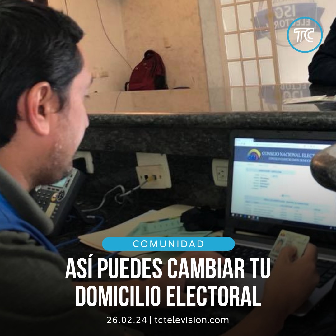 tctelevision's tweet photo. Conoce los pasos a seguir para el cambio de domicilio electoral, en línea, sin salir de casa. » https://t.co/OJA52pdlNC https://t.co/OGHiNwVsdr