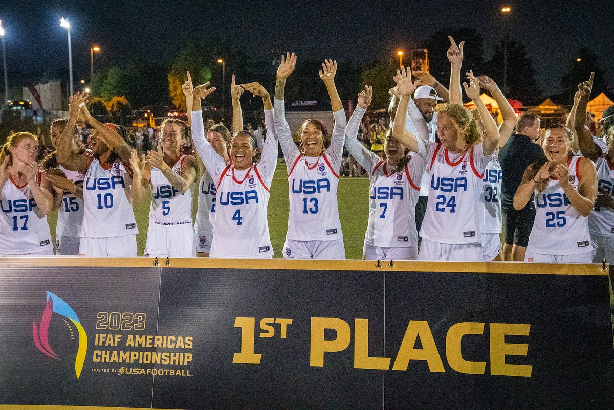 They're the reigning IFAF Flag Football world champions in the men's and women's disciplines & the Americas continental champs too. @USAFootball will hold trials for their U.S. National teams ahead of this summer's World Championships in Finland. Story: americanfootball.sport/2024/02/26/fla…