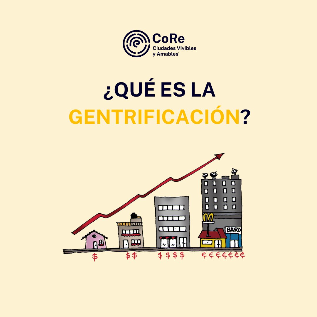 CoReCiudades's tweet photo. 🏙️ En los últimos años, el concepto de #gentrificación ha tomado una mayor relevancia en los debates sobre vivienda y derecho a la ciudad. Pero ¿qué significa realmente? Te compartimos dos definiciones a partir de la @onuhabitat y @carlaescoffie  #Gentrificación 🌳 https://t.co/MwY0OCZOKh