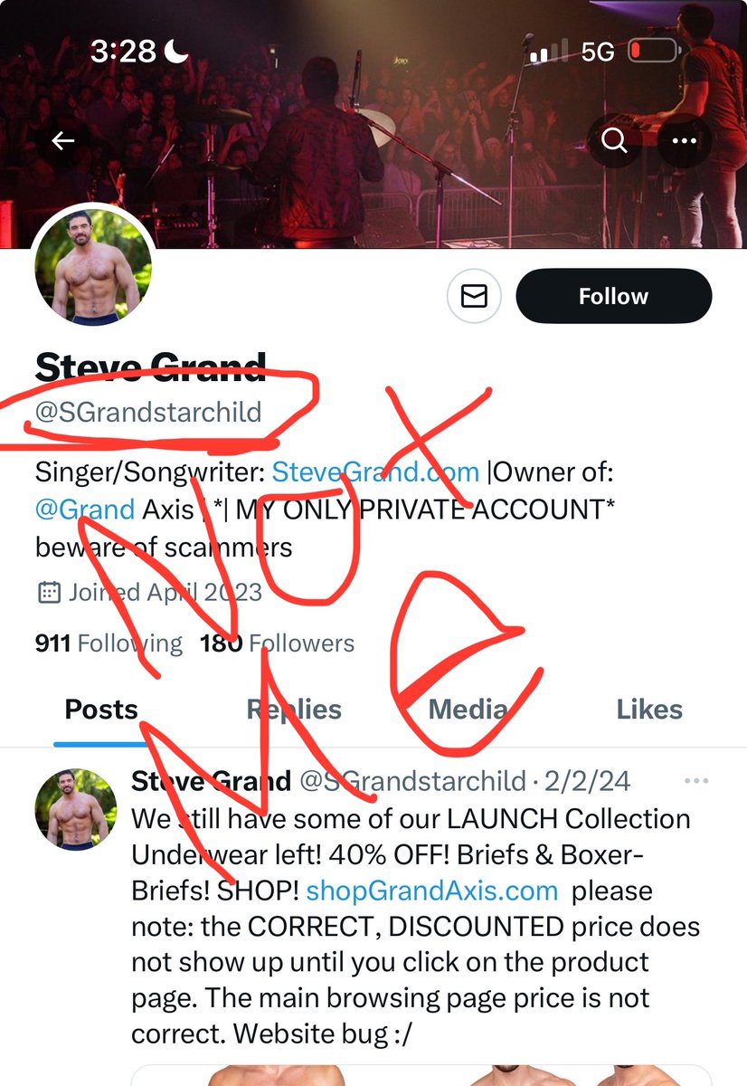 Heads up: .@SGrandstarchild is NOT me. They are trying to scam you guys. Just report & block the account if they try and contact you. 🙏