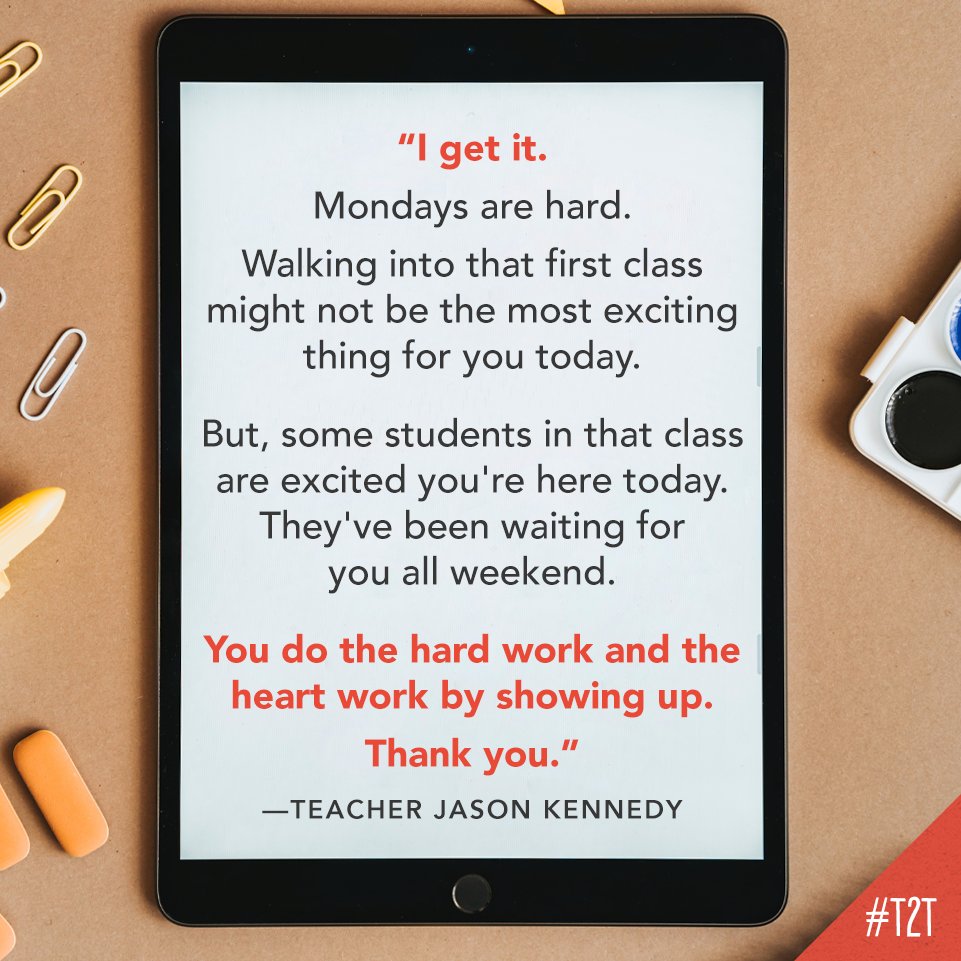 Teacher2Teacher tweet media