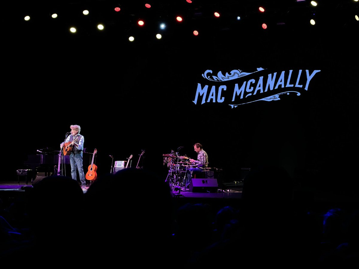 rsaeks's tweet image. Got the chance to hear the amazing music and performance by @macmcanally and Eric Darkin in Shipshewana, IN this past weekend and an amazing show. Even got a photo from 15 years ago signed!