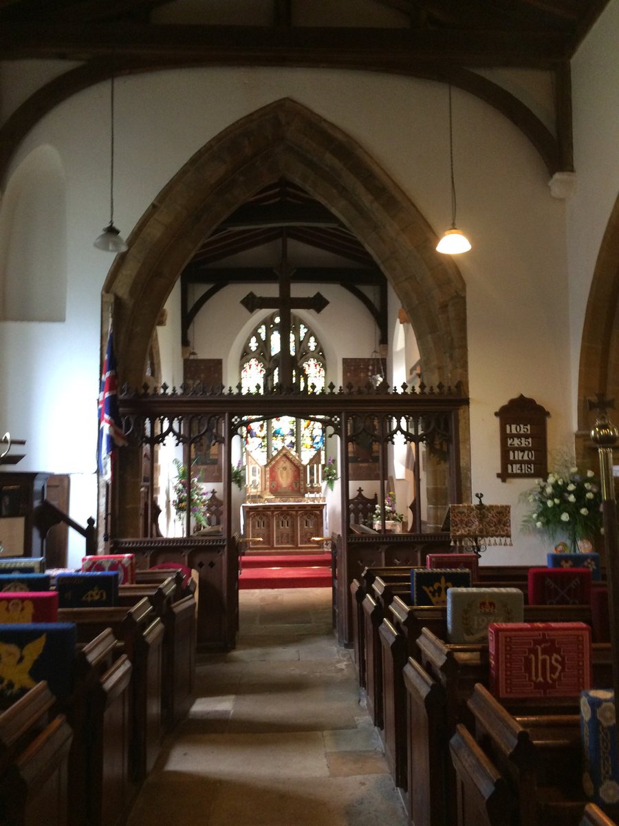 ElizabethTingle's tweet photo. Day 12. A cross with many personal associations, many of them now in the quiet earth nearby.

Rood (20C) and screen (19C), St Michael’s church, Creaton, Northants. https://t.co/6dMMnwtaAb