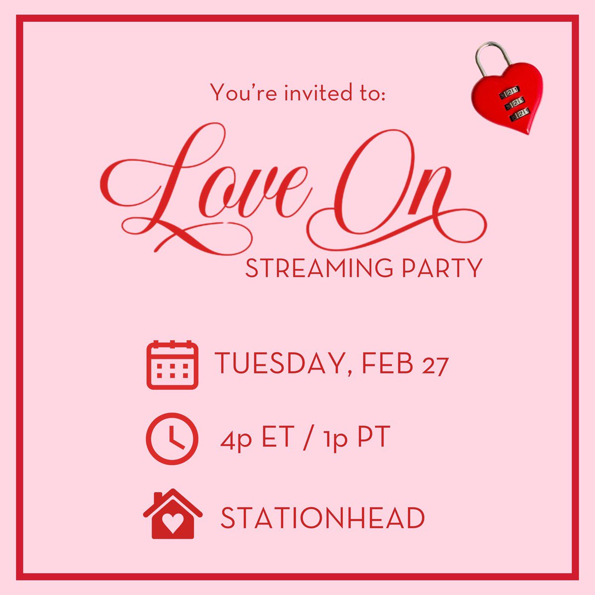 Grab your croissants and let’s celebrate #LoveOn with a streaming party! 🥐💌 You’re invited to join us tomorrow starting at 4p ET on @STATIONHEAD! stationhead.com/c/selenators