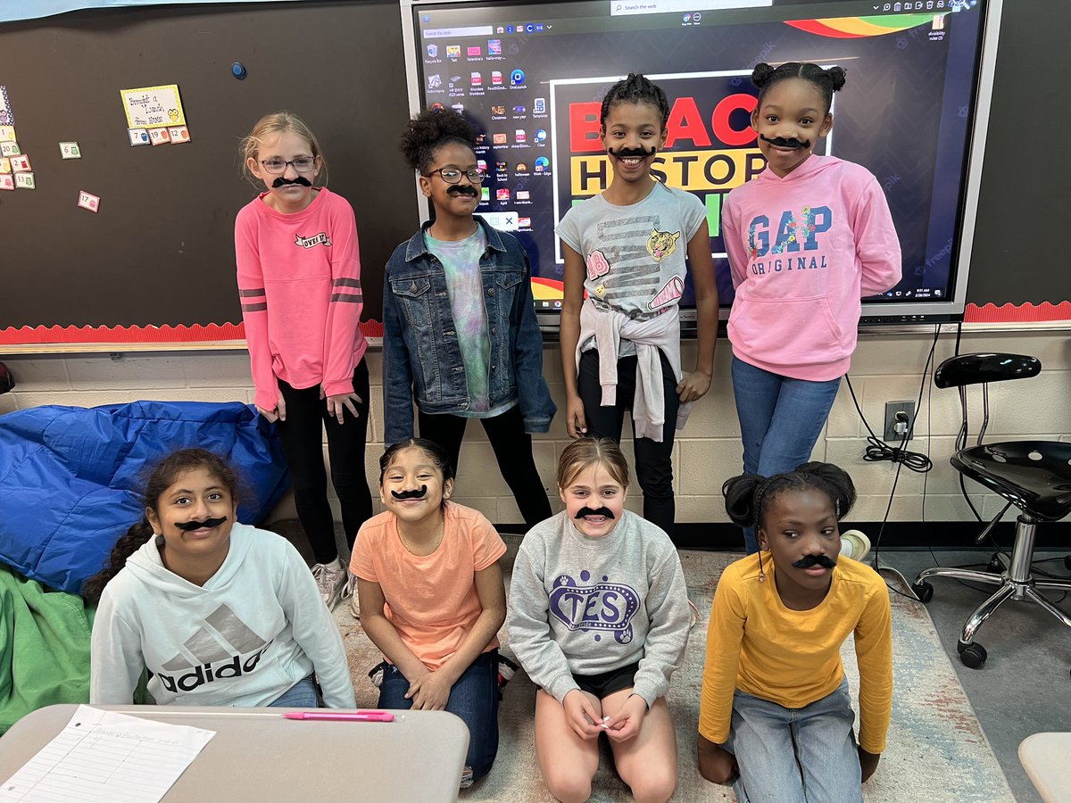 mrs_canady20's tweet photo. Dr. Seuss’s Week!
#Day1
#Mustaches https://t.co/xPmTk3p2O6