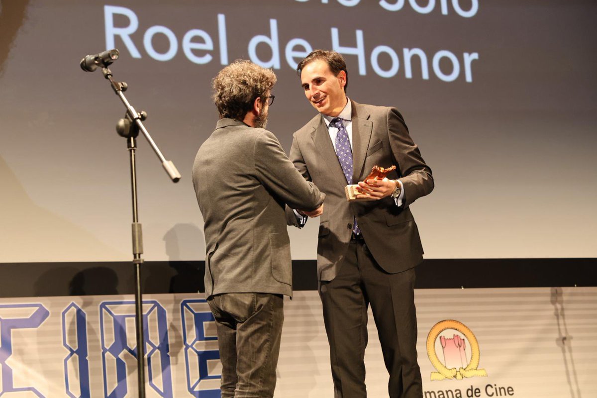 GuzmanGomezMdC's tweet image. #roel de honor para Manuel Solo. @medinafilmfestival @FestivalCineMed