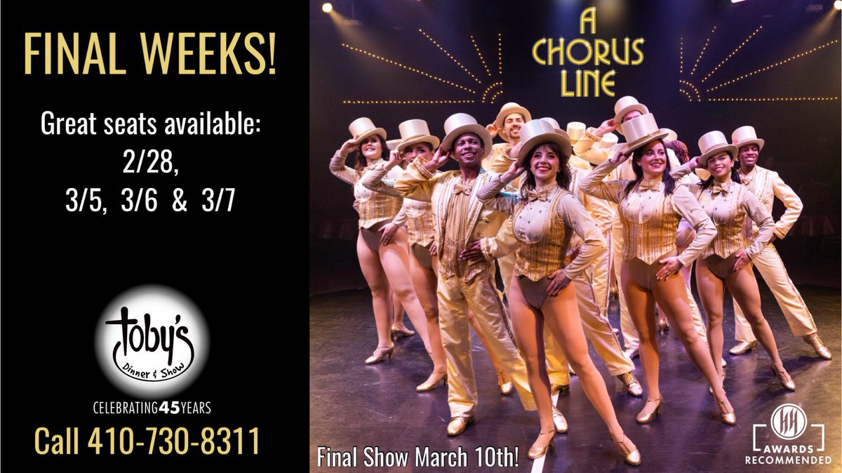 Tobys Dinner Theatre (@tobysdintheatre) on Twitter photo 