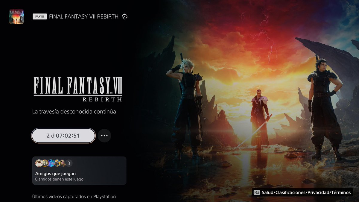 A pocos días ❤️❤️ #FinalFantasy7Rebirth