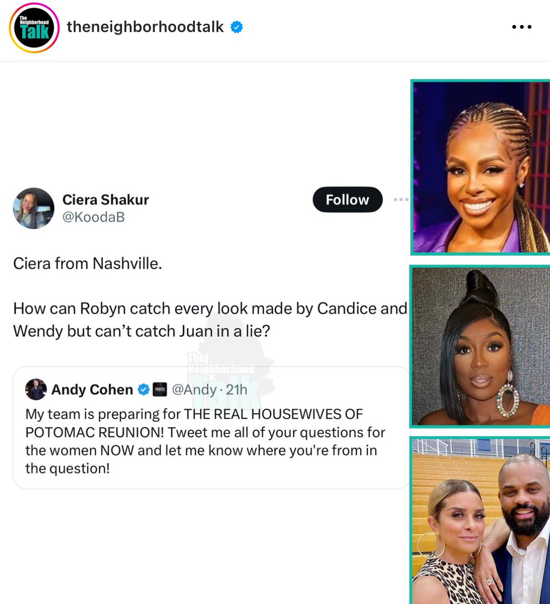 lmao did yall see this? @TherealCANDIACE @WendyOsefo 😩😩😩🤣🤣 #RHOP