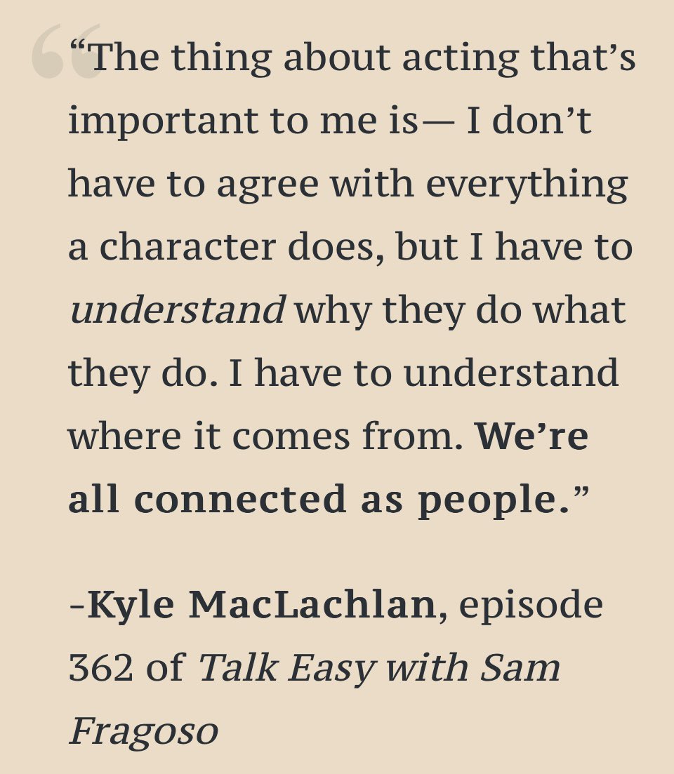 #actorslife #acting #KyleMacLachlan