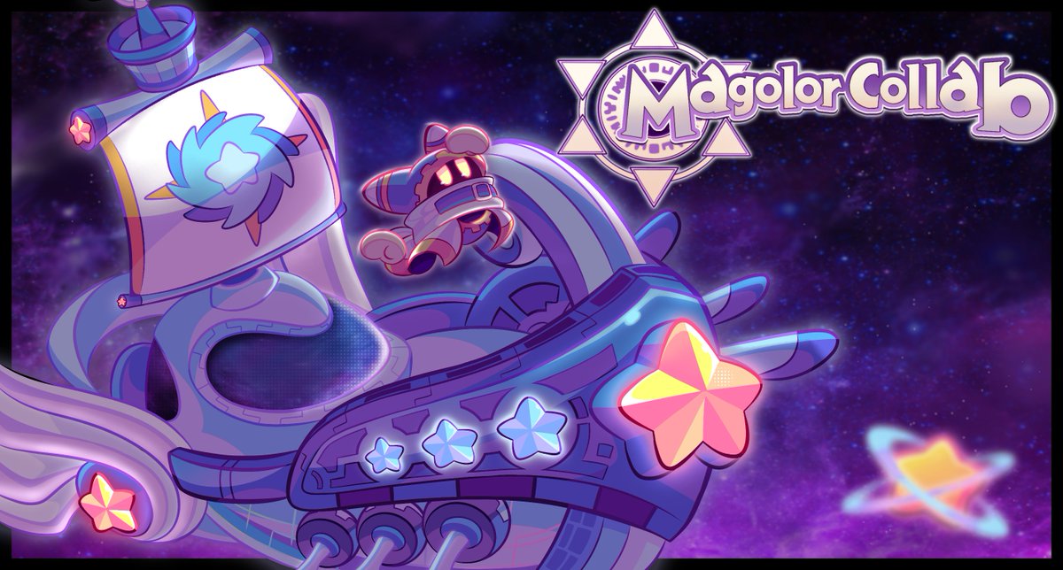 Ah... At long last, it's here! 🥚⚙️ Magolor Collab, a collaboration between 48 different artists telling the story of Magolor's life throughout the Kirby series as we know it, is now finished and available for download! drive.google.com/file/d/1m4q_Ox…