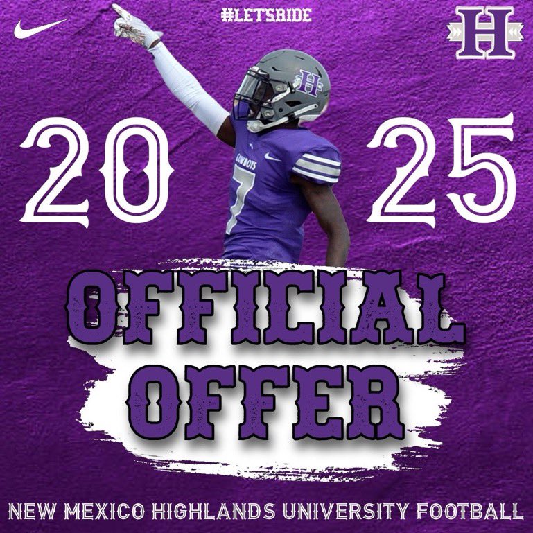 Jon Baca (@jbaca2025) on Twitter photo After a great talk with <a href="/CoachRowlett/">Daniel Rowlett</a> I am truly blessed to announce that I have received my first offer to continue my academics and athletics at <a href="/NMHUFootball/">NMHU Football</a>!! #AGTG <a href="/Coach_RGarza/">Robert Garza</a> <a href="/CoachD84/">Coach Darlington</a> @Coach_Aguirre5 <a href="/CoachDez03/">Matt Mendez</a> <a href="/CoachBuck25/">Kyle Buckner</a> @NMHUcoachrhud After a great talk with <a href="/CoachRowlett/">Daniel Rowlett</a> I am truly blessed to announce that I have received my first offer to continue my academics and athletics at <a href="/NMHUFootball/">NMHU Football</a>!! #AGTG <a href="/Coach_RGarza/">Robert Garza</a> <a href="/CoachD84/">Coach Darlington</a> @Coach_Aguirre5 <a href="/CoachDez03/">Matt Mendez</a> <a href="/CoachBuck25/">Kyle Buckner</a> @NMHUcoachrhud