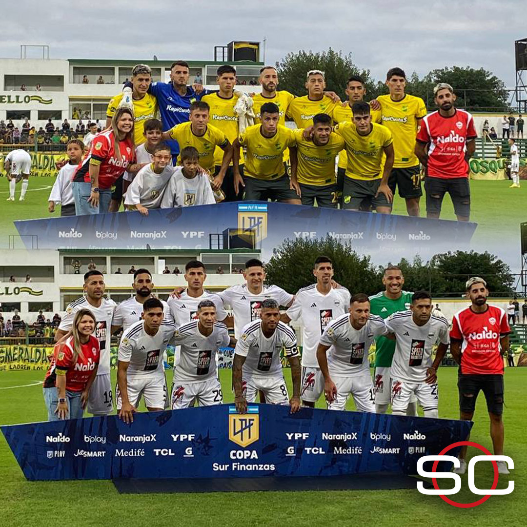 SC_ESPN's tweet photo. 😱 EMPATE PICANTE EN FLORENCIO VARELA

🇦🇷 Defensa y Justicia recibió a Riestra y todo terminó 1-1 en la fecha 7 de la #CopaDeLaLiga  

⚽ Goles de Jonathan Herrera y Nicolás Tripichio

🟥 Benjamín Schamine

📺 El VAR, protagonista y con polémica... https://t.co/pTUT1eLnM6