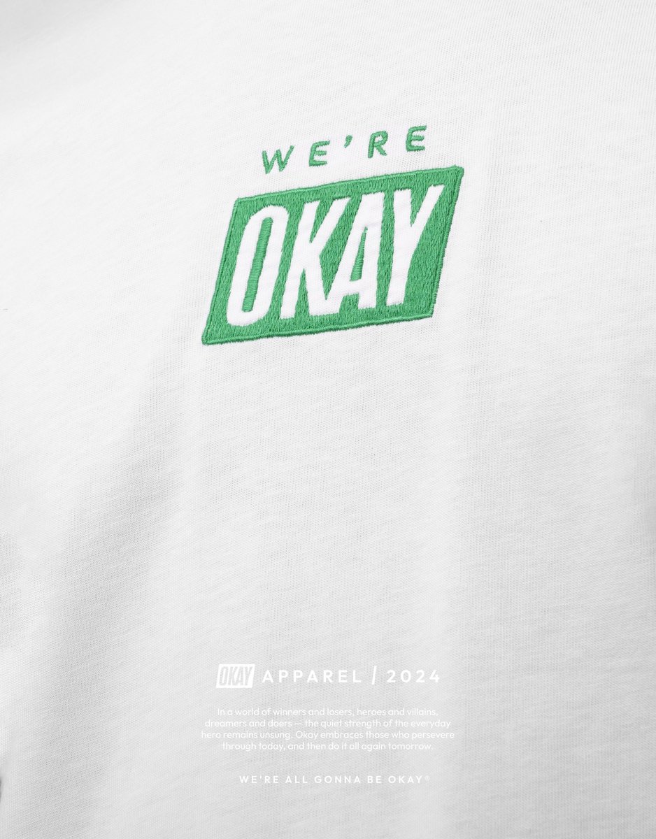 threeokayxyz's tweet photo. Okay Apparel, 2024. https://t.co/KpGJVYz0Q8