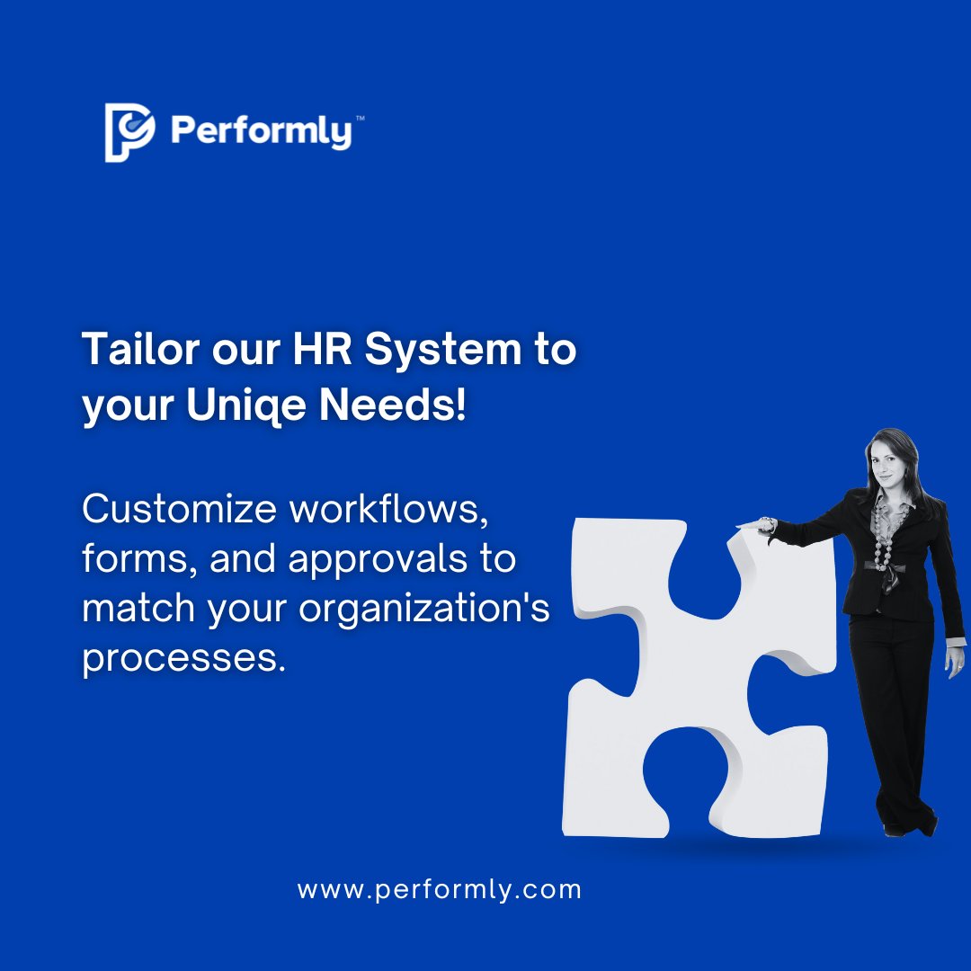 PerformlyHRMS's tweet photo. Tailor our HR system to your unique needs! Customize workflows, forms, and approvals to match your organization's processes. 📝🔄 #Customization
Free Demo : https://t.co/LALouEXkJq
#Performly #performlyhrms #hrms #hrmssoftware #hrmsoftware #hrmanagement #hrmanagementsoftware #hrs https://t.co/zafCrWufMN