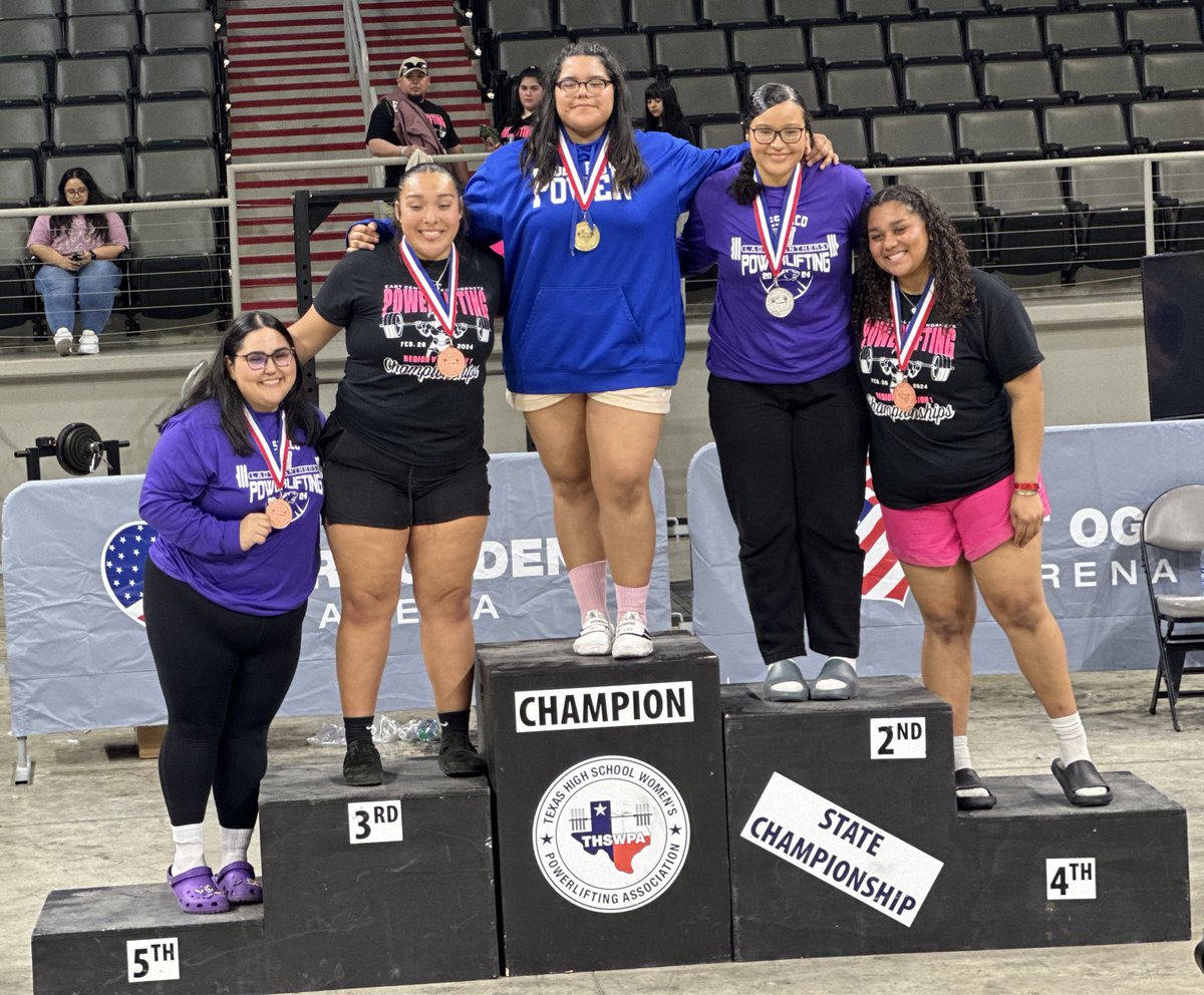 _ECAthletics's tweet photo. Congratulations to our State Qualifiers Reagan Garcia 🥉&amp; Kya Smith (4th) - 242 WT Class! @_ECPowerlifting @ArriolaSuzette @ECISDtweets @booster_ec https://t.co/xapDeEtJQ8