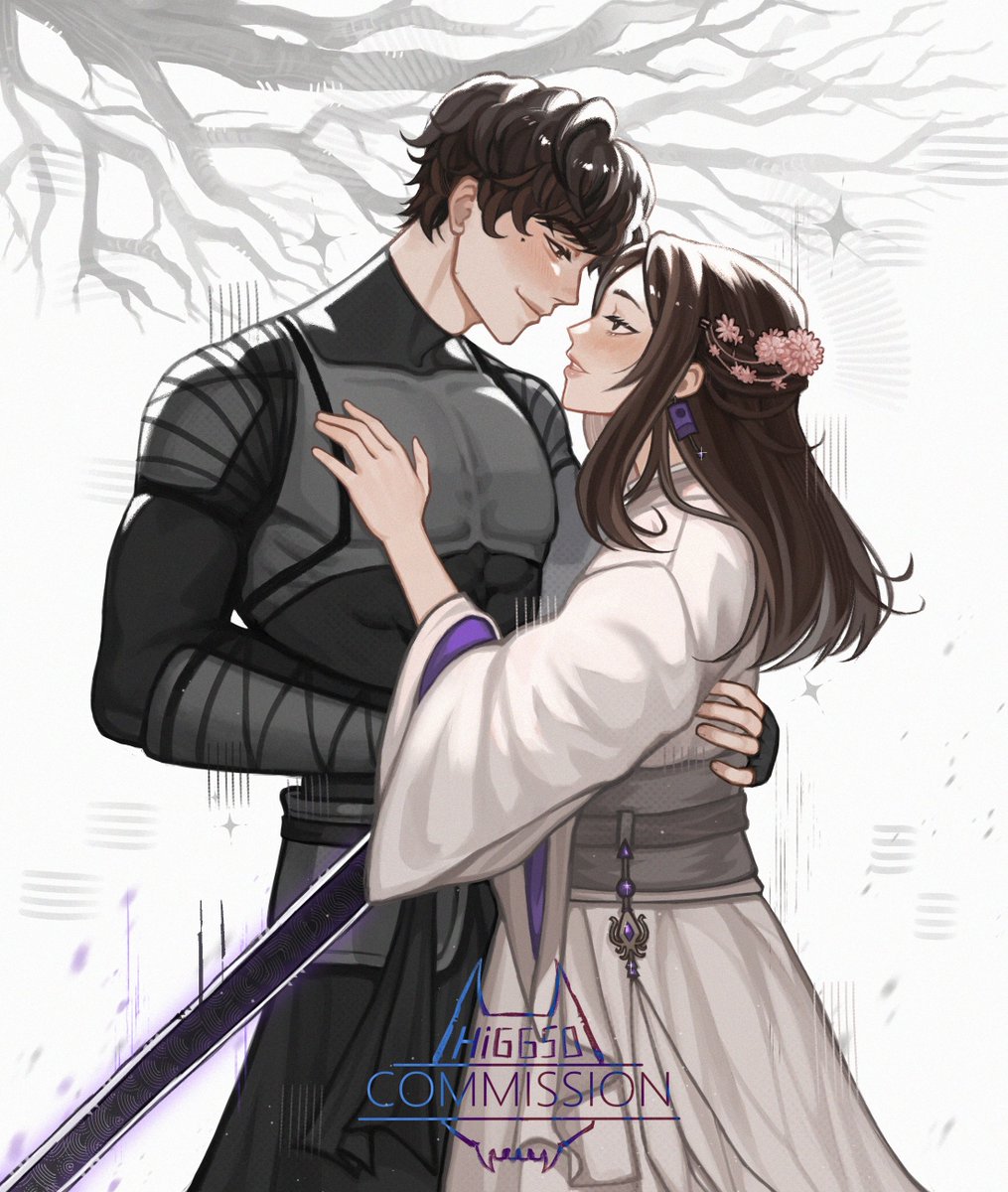 hhiggssoo's tweet photo. 🌸Couple Commission for @pocky_lori 🌸
#commissionart #digitalart https://t.co/wrO9M8MD1D