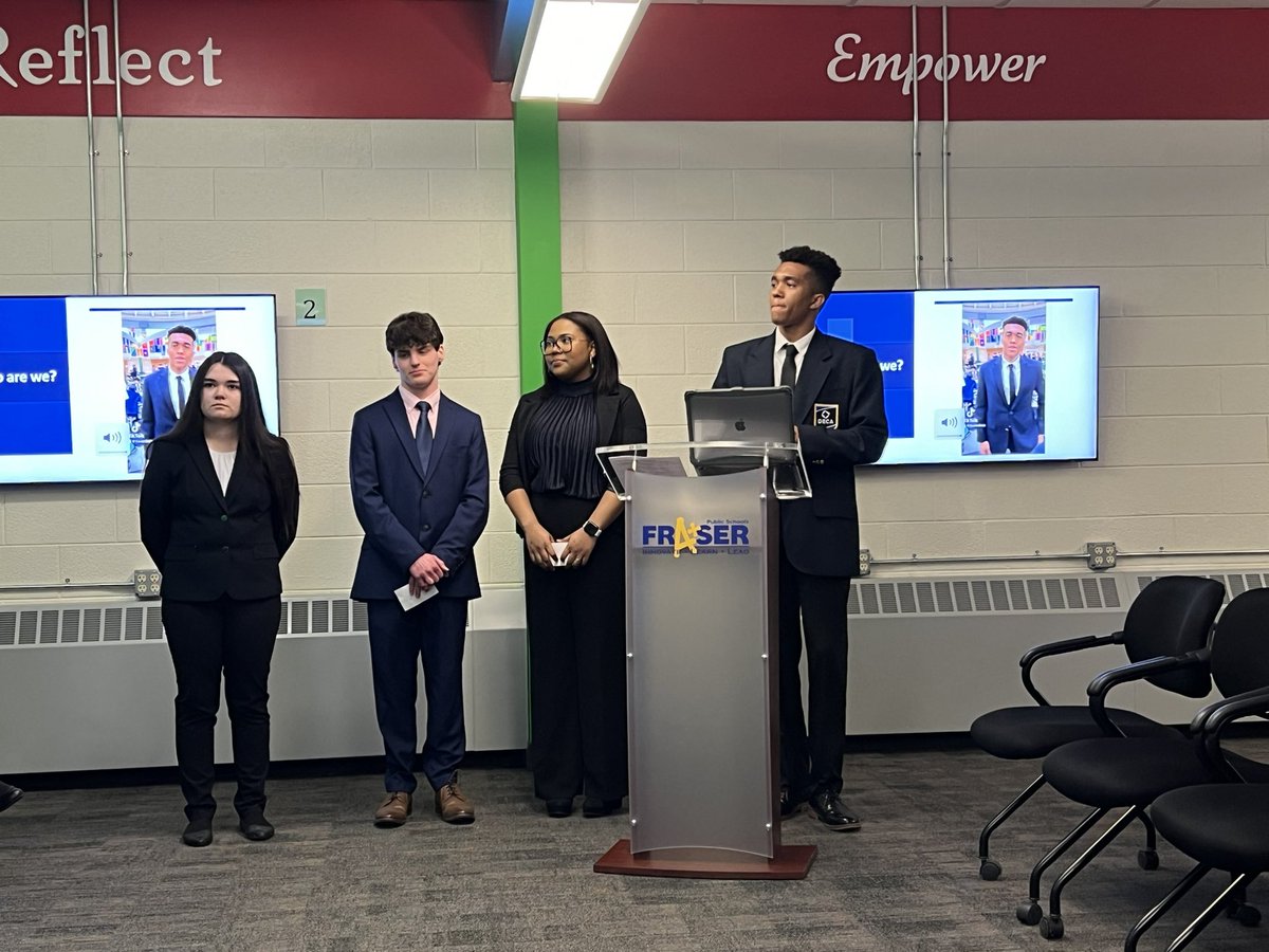 Kerry Terman (@ktermanfpshr) on Twitter photo <a href="/FraserSchools/">Fraser Public Schools</a> DECA Executive Board presenting at the Board of Education meeting tonight. <a href="/BrasureCTE/">Brent W. Brasure</a> <a href="/FraserSchools/">Fraser Public Schools</a> DECA Executive Board presenting at the Board of Education meeting tonight. <a href="/BrasureCTE/">Brent W. Brasure</a>