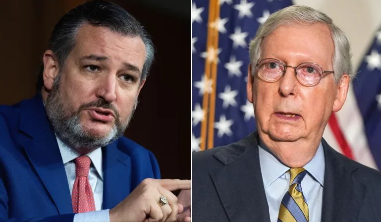 🚨Mitch McConnell is a corrupt politician who should resign, Says Ted Cruz. RT Do you agree with Ted Cruz?