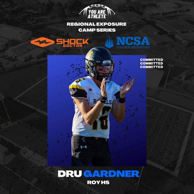 Excited to be going to the <a href="/youareathlete/">You Are Athlete</a> exposure camp in Las Vegas on April 20th <a href="/ShockDoctor/">Shock Doctor</a> #roadtohouston 

<a href="/RoyHighFootball/">Roy High Football</a> <a href="/ConnieMac_83/">Connor McGuire</a> <a href="/CoachSolomona/">Christopher Solomona</a> <a href="/Coach_ZConn/">Zac Connors</a> <a href="/mmental7/">Mickey Mental</a> <a href="/delanefitz/">DeLane Fitzgerald</a> <a href="/Coach_Odom/">Barry Odom</a> <a href="/BrennanMarion4/">Coach Marion</a> <a href="/Utah_Prospects/">Utah Prospects</a> <a href="/CoachIvan14/">Coach Ivan</a> <a href="/KyleMorgan_XOS/">Kyle Morgan CATAPULT Southwest Area Scout</a>