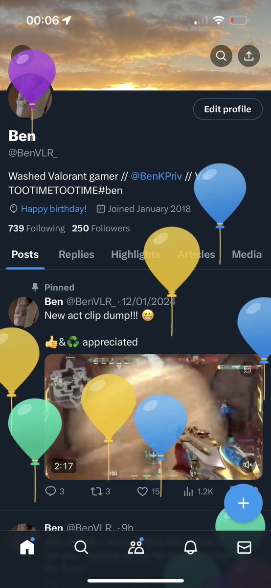 Ben tweet media