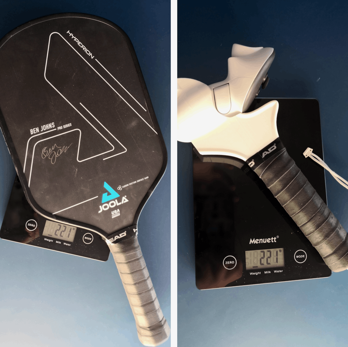 Just made a big update for the fan-favorite #SolidSlime #Pickleball #Quest3 adapter (v2):
It has better tracking, shorter installation time, better balance and is compatible with the wrist strap for safety.
<a href="/PickleballProVR/">Pickleball Pro VR</a> <a href="/PlayinPickle/">Pickleball One</a> <a href="/RacketClubGame/">Racket Club</a> 
solidslime.net/product/solids…