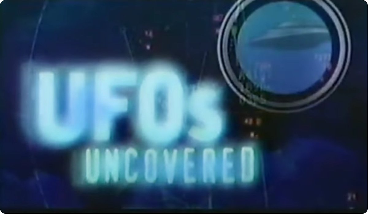 mrjeffknox's tweet photo. #ufotwitter #Ufohistory #ufodocumentaries
Watching...TLC Science Frontiers- UFOs Uncovered (1999). It starts out with LMH and the Arts Parts analysis.
https://t.co/anhrf1HuQW https://t.co/PKZTUAfFFk