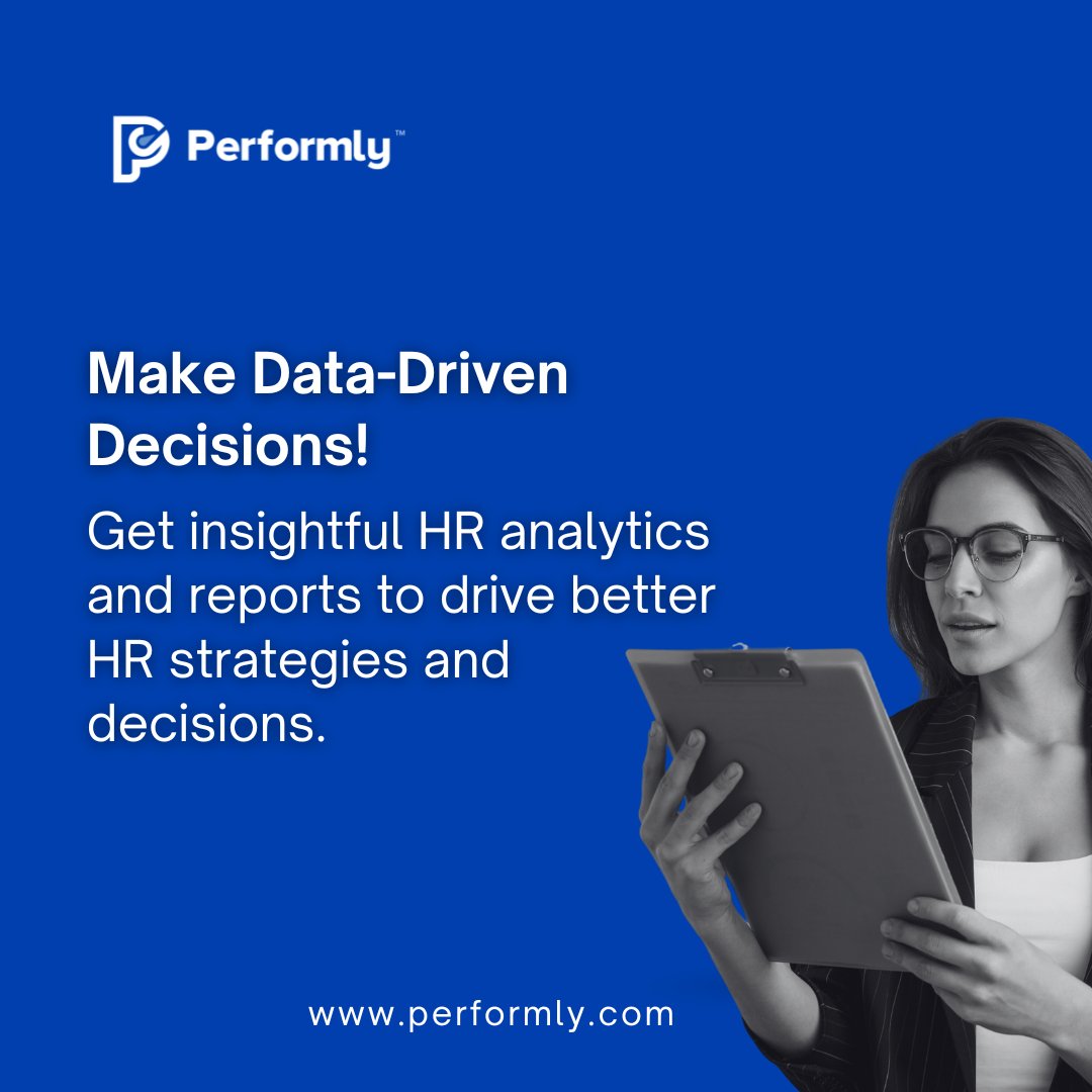PerformlyHRMS's tweet photo. Make data-driven decisions! Get insightful HR analytics and reports to drive better HR strategies and decisions. 📈📊 #HRAnalytics
Free Demo : https://t.co/LALouEWMTS
#Performly #performlyhrms #hrms #hrmssoftware #hrmsoftware #hrmanagement #hrmanagementsoftware #hrsoftware https://t.co/BQud7Zcnd4