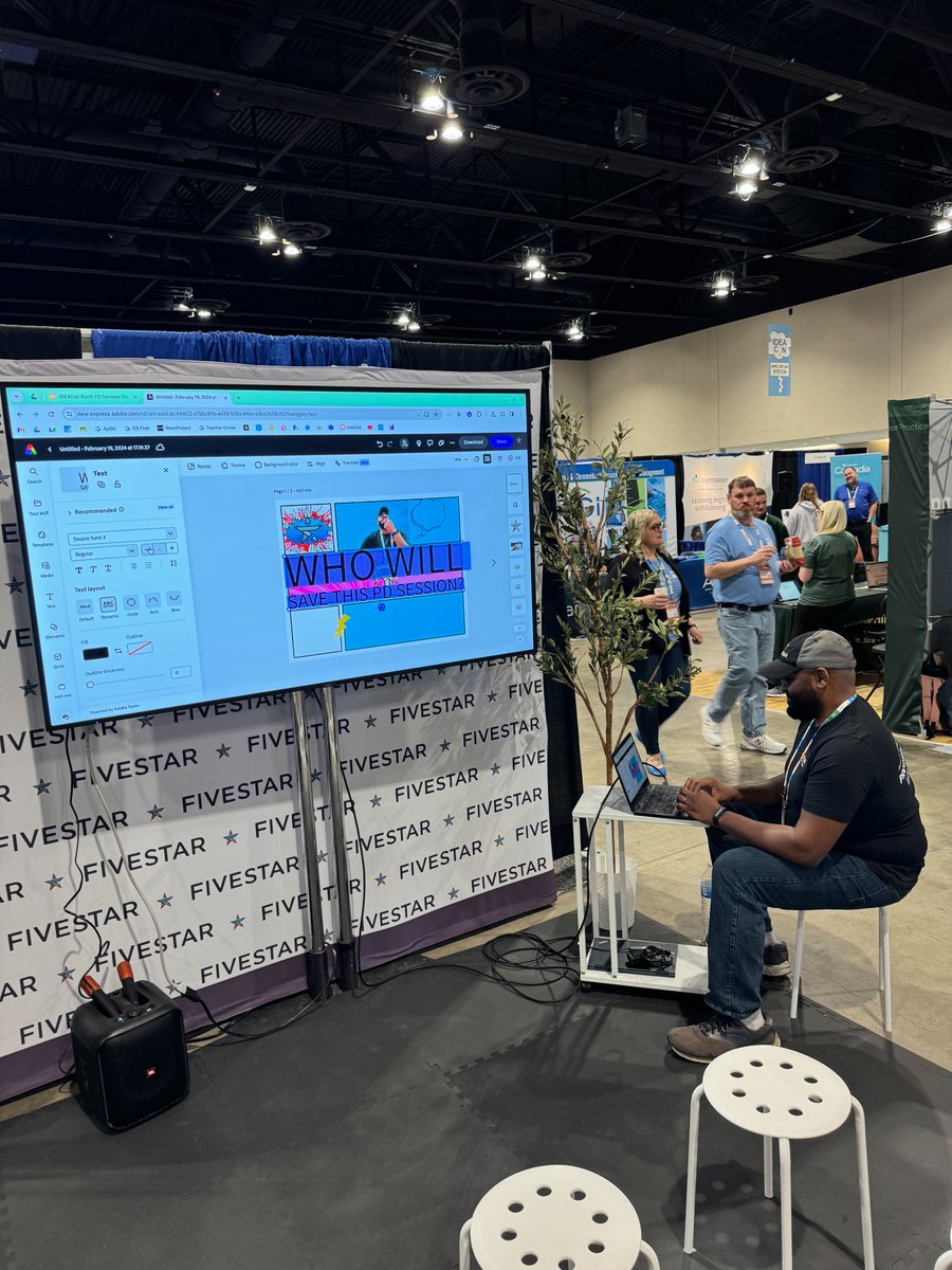 Last week, the Five Star PD Team was in Illinois for #IDEAcon. Over 3 days, our team held sessions & demos with our education partners Google, Adobe, & JoyLabz, and a sold-out session on AI in the classroom. Request access to these FREE resources here: fivestartech.link/PD