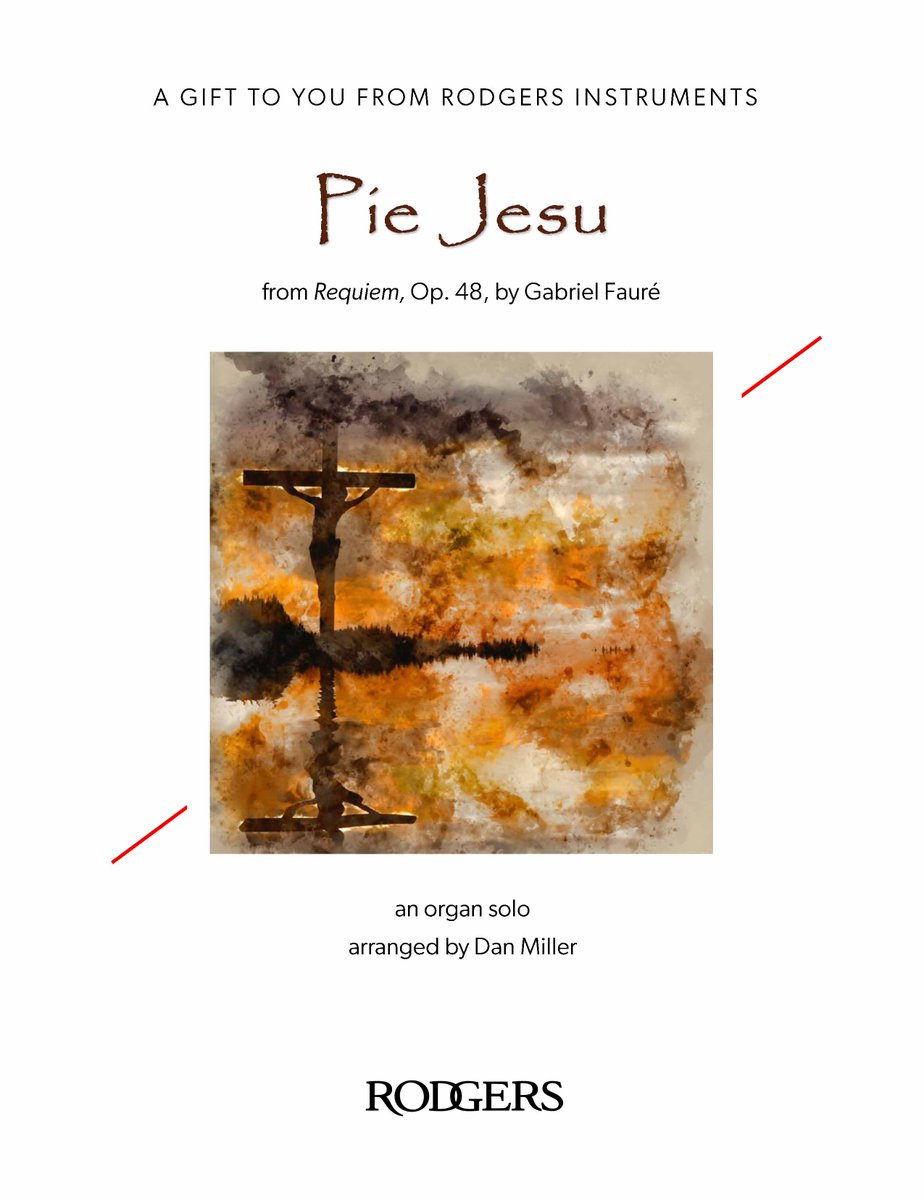 RodgersOrgan's tweet photo. Our free music download from Rodgers is a transcription of "Pie Jesu," from Gabriel Fauré's "Requiem," Opus 48. 
https://t.co/LjDAeWV7Es https://t.co/rEH9i0Ljkc