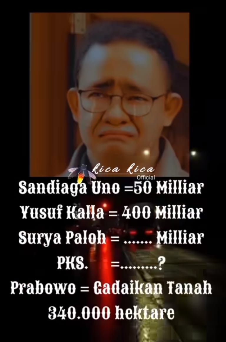 Berikut list utang Wan Angin yg belum dibayar..
Kira2 berapa ya utangnya Wan Angin ke SP dàn PKS ?
Bantu jawab dong 🙏😊