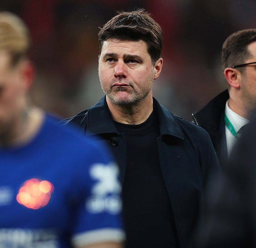 Cruspher's tweet photo. 🗣Mauricio #Pochettino after the #LeagueCup final:

“We need to take the positives, we need to push, use this type of game to learn and be better. I think we really struggled...

#football #EPL  #fifa #fan #FIFA #UEFA #soccer #league #clubs #futbolcat https://t.co/n3QATYEf6F