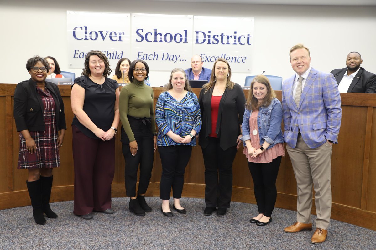 CloverEagles's tweet photo. Great recognitions at tonight's board business meeting!
#CSDinAction https://t.co/hnpWFbITBf