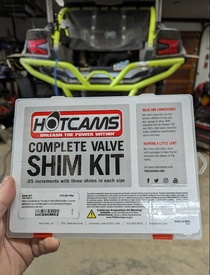 rhino_offroad's tweet photo. Hotcams  shim kit to keep the Killasaki healthy for another 4000km! https://t.co/EsWKMIhwnc